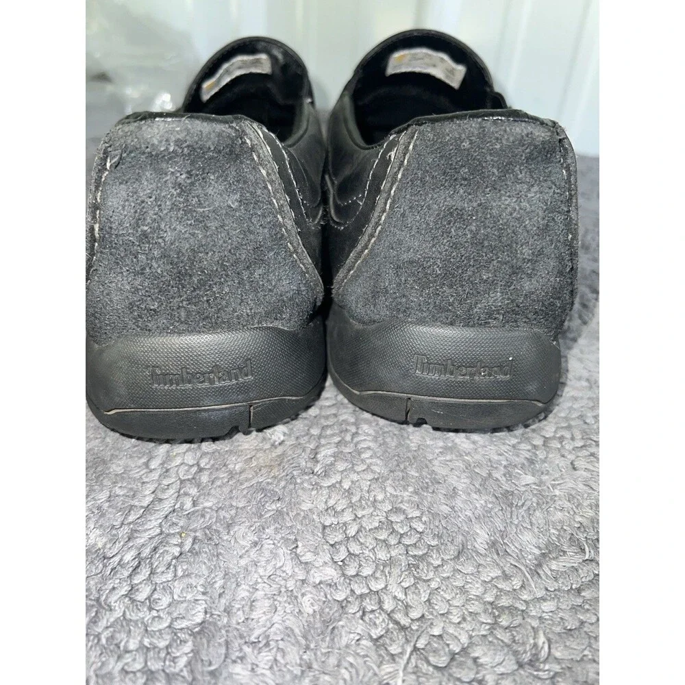 Timberland Earthkeepers Mt Kisco Loafers Mens Sz 14 Black Slip On Leather suede